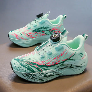 Autumn Sport Shoes For Children Mesh Breathable Teenager Kid's Sneakers Soft-soled Lightweight Boy's Girl's Running Shoes