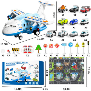 Large Transport Airplane Kids Toy