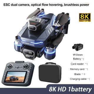 Xiaomi New GT8 Drone 8K Professional 360° Dual Cameras 5G WIFI Brushless Motors Obstacle GPS Avoidance Foldable Quadcopter Toys