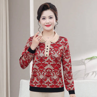 Trendy Diamond Stamping Fashion Top