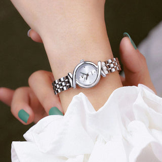 Luxury Women’s Stainless Steel Business Quartz Watch – Waterproof