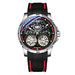 Men's Double Tourbillon Automatic Watch