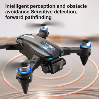 2025 D5 Drone With 8K Dual Camera HD Remote Control Quadcopter Obstacle Avoidance For Aerial Photography RC Drone Gifts For Kids