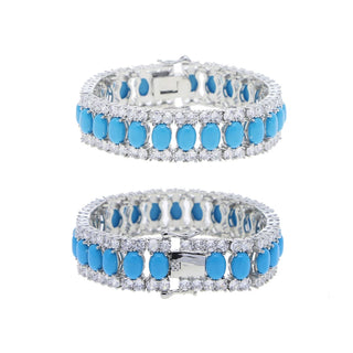 High Quality Geometric Oval Shaped Bracelets