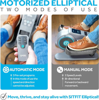 Powered Foot Pedal Exerciser