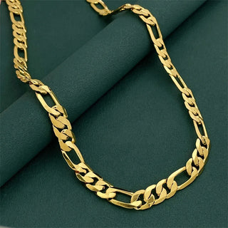 24K Gold Geometric Statement Necklace