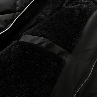 New Slim Fit Coat Bomber Jacket Men Diamond Pattern Fleece Lined Casual Jacket Men Fashion Clothing 6XL Large Size