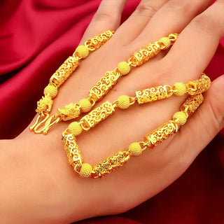 24K Gold Light Luxury Versatile Necklace