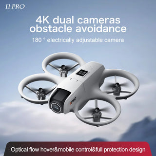 I1PRO Mini Dron 8K HD Camera 5G WIFI FPV UAV Brushless Avoidance Quadrotor With Screen Remote Control For Photography Hobby Gift