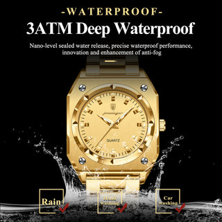 Luxury Elegant Ladies Waterproof Watch