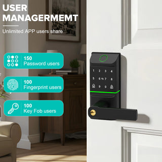 Smart Fingerprint Keyless Entry Door Lock