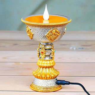 Electric Altar Lamp Rechargeable Candlestick