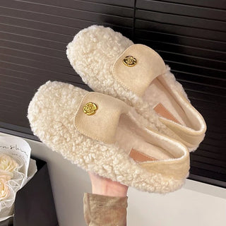Women's Fleece Thermal Plush Slippers