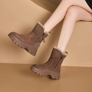 Trendy Women's Warm Commuter Boots