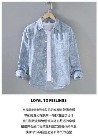 Trendy Men Fashionable Versatile Shirt