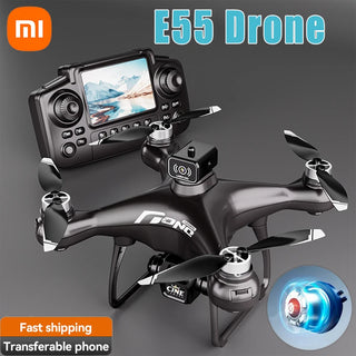 Xiaomi E55 Brushless Motor Drone Aerial Photography Screen Control Aircraft Optical Flow Positioning Obstacle Avoidance Aircraft