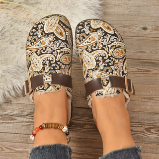 Women's Flats Plush Slippers