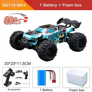 ZLL SG116PRO/SG116MAX/SG316PRO/SG316MAX 40-80KM/H 4WD Off-Road Truck High Speed Drift Brushless Motor Remote Control Car Toy