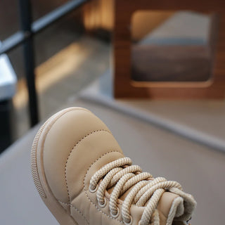 1-15y Thick Warm Plush Boots For Children 2025 Trend Fashion Boy's Girl's Snow Boots Waterproof Outdoor Kid's Velvet Boots