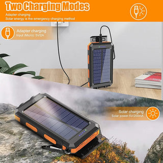 External Strong Light Solar Power Bank