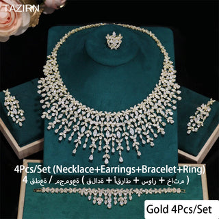 Luxury Arabic Wedding Jewelry Set