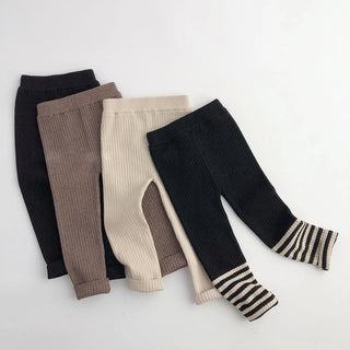 High Elastic Knitted Girls Leggings