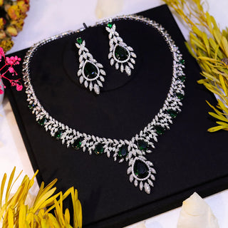 Luxury Crystal Wedding Jewelry Set