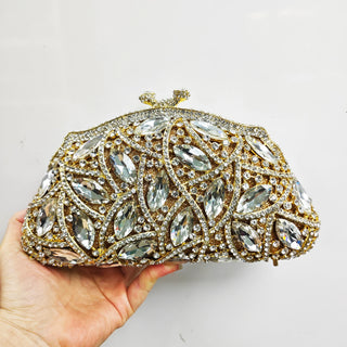 Evening Rhinestone Clutch Party Purse