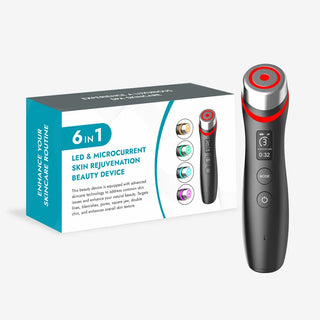 LED Vibration Massager Beauty Device