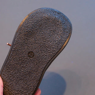 Autumn Sport Shoes For Children Ergonomics PU Leather Kid's Sneakers Soft-soled Anti-slippery Boy's Girl's Running Shoes