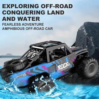 JJRC Q191 2.4G all-terrain off-road jeep waterway amphibious four-wheel drive climbing off-road vehicle outdoor toy gift