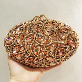 Luxury Crystal Evening Clutch Purse