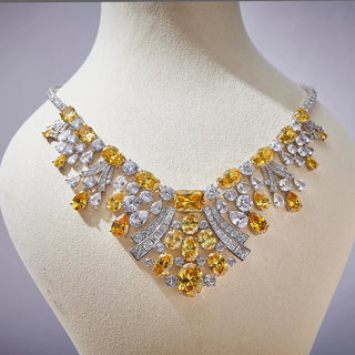 High Quality Big Gemstone Jewelry Set