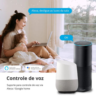 Smart Voice Assistant Power Socket Timer