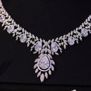 Luxury Crystal Wedding Jewelry Set