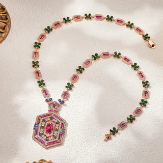 European Zircon Necklace for Women