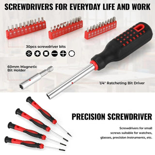 Homeowners 218-Piece Toolbox Kit