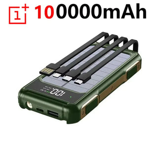 High Capacity Solar Power Bank