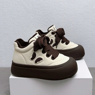 Winter Snow Boots For Children PU Leather Warm Cotton Shoes For Boys Girls Anti-slippery Height Increasing Kid's Plush Boots