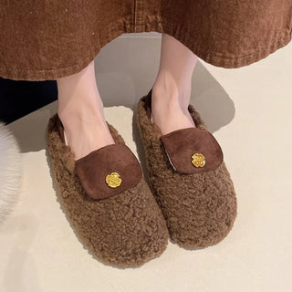 Women's Fleece Thermal Plush Slippers