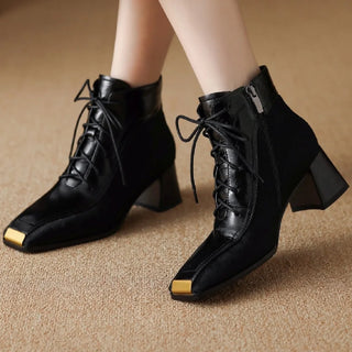 Western Women Vintage Ankle Boots