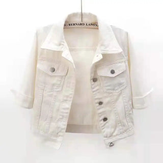 Women Loose Denim Jacket Coat