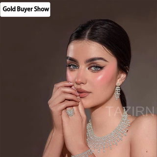 Luxury Arabic Wedding Jewelry Set
