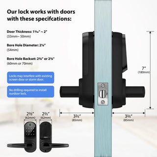 Smart Keyless Entry Door Lock