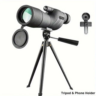 Variable Frequency Transparent Monocular