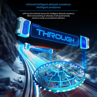 Shooting Induction RC UFO Drone With Space Sensing Gun Shooting Takeoff Landing LED Light Professional Aircraft Toys Gifts Boys