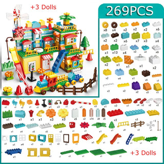 Educational Marble Building Blocks