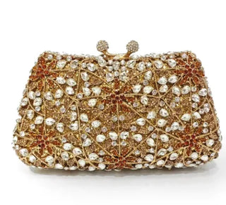 Luxury Diamond Cocktail Party Clutch Purse