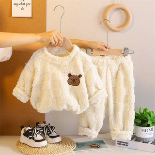 Girls Fleece Pyjama Sets