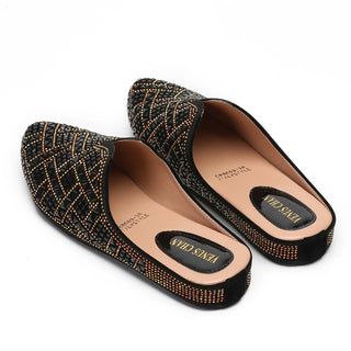 Poly Crystal Design Women's Slippers